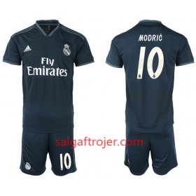 Real Madrid Fodboldtrøjer MODRIC 10 Børn Udebanesæt 2018/19 Kort ærmer